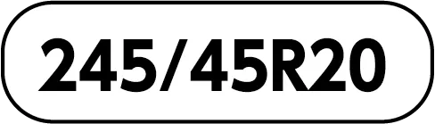 245/45R20